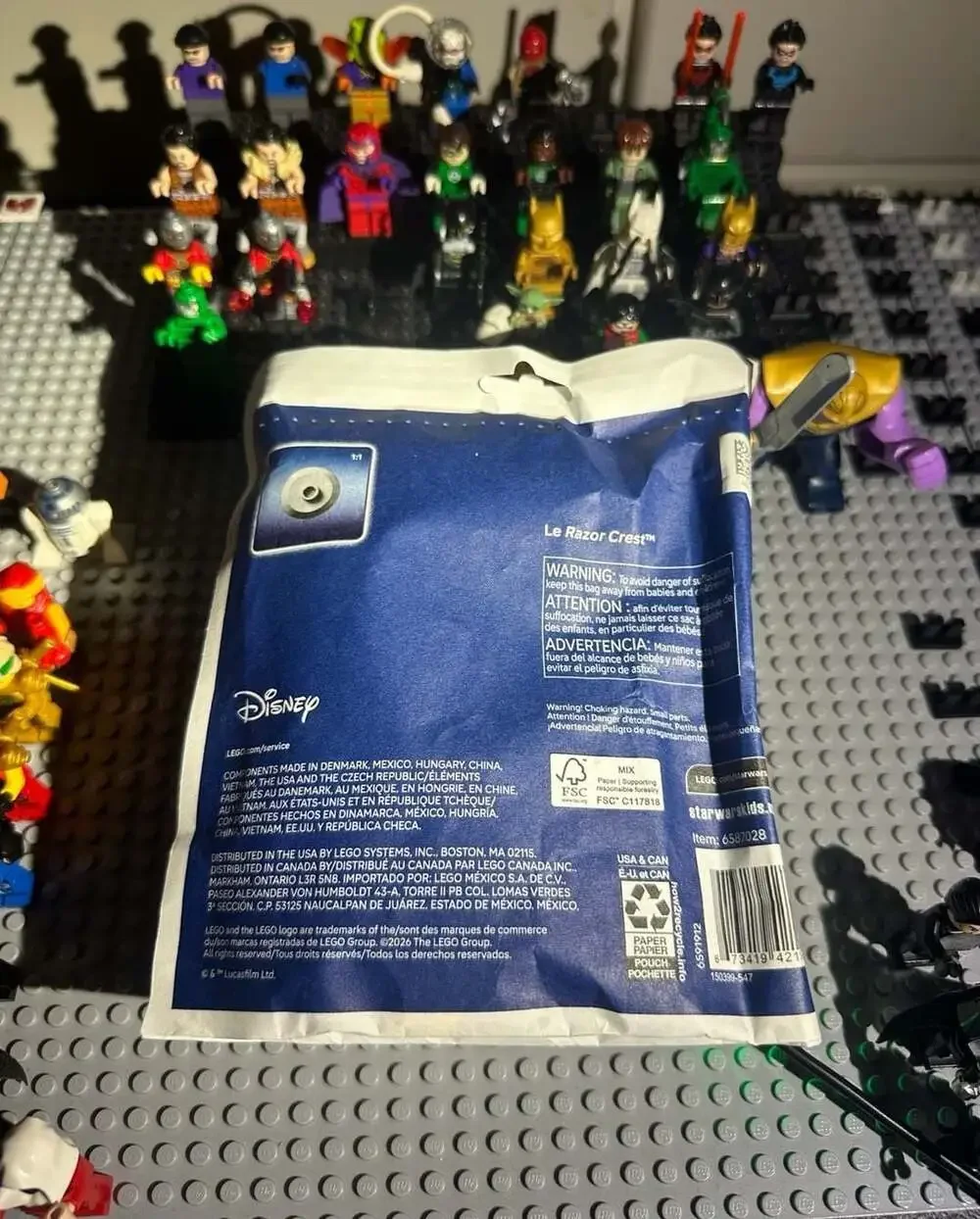 LEGO Star Wars The Mandalorian and Grogu The Razor Crest Mini-Build Polybag 3072